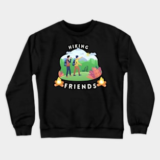 Hiking Friends Crewneck Sweatshirt